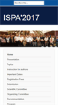 Mobile Screenshot of ispaconf.univ-mosta.dz