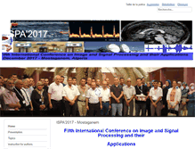Tablet Screenshot of ispaconf.univ-mosta.dz
